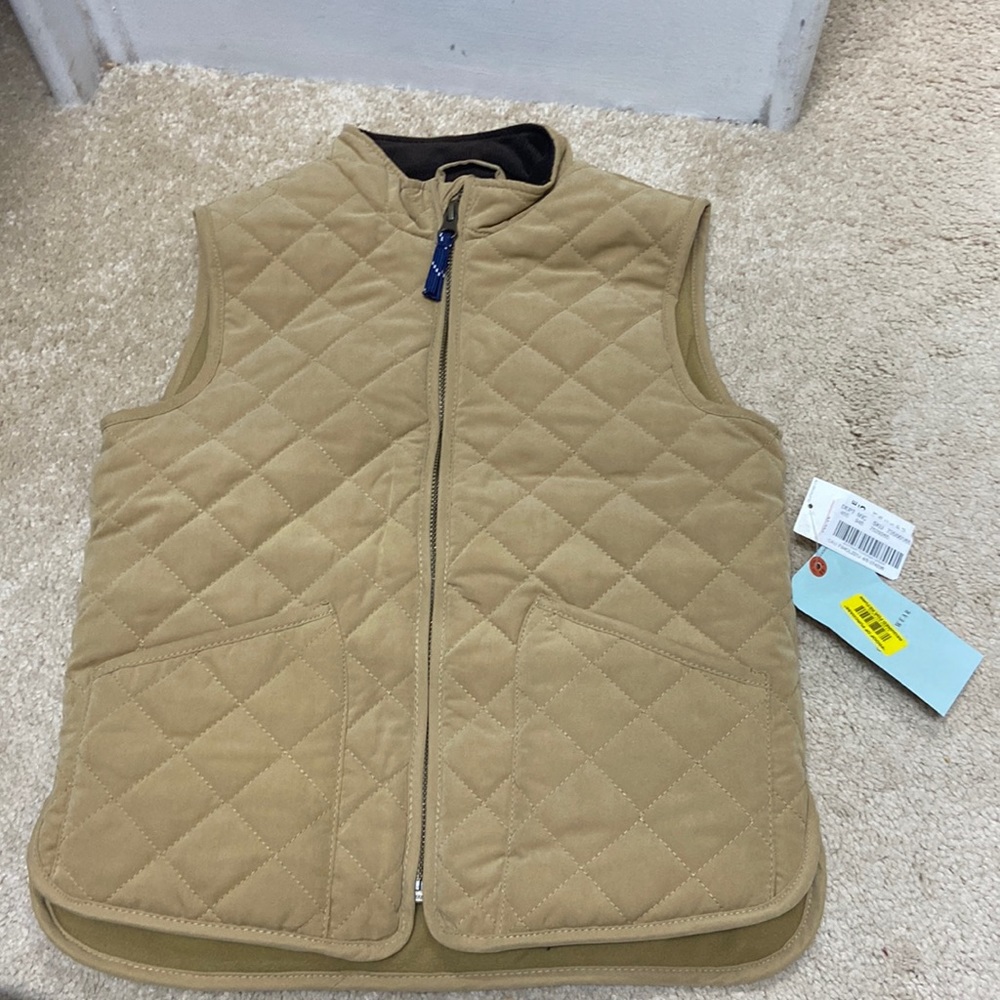 Suede Kids 4/5 Quilted Vest